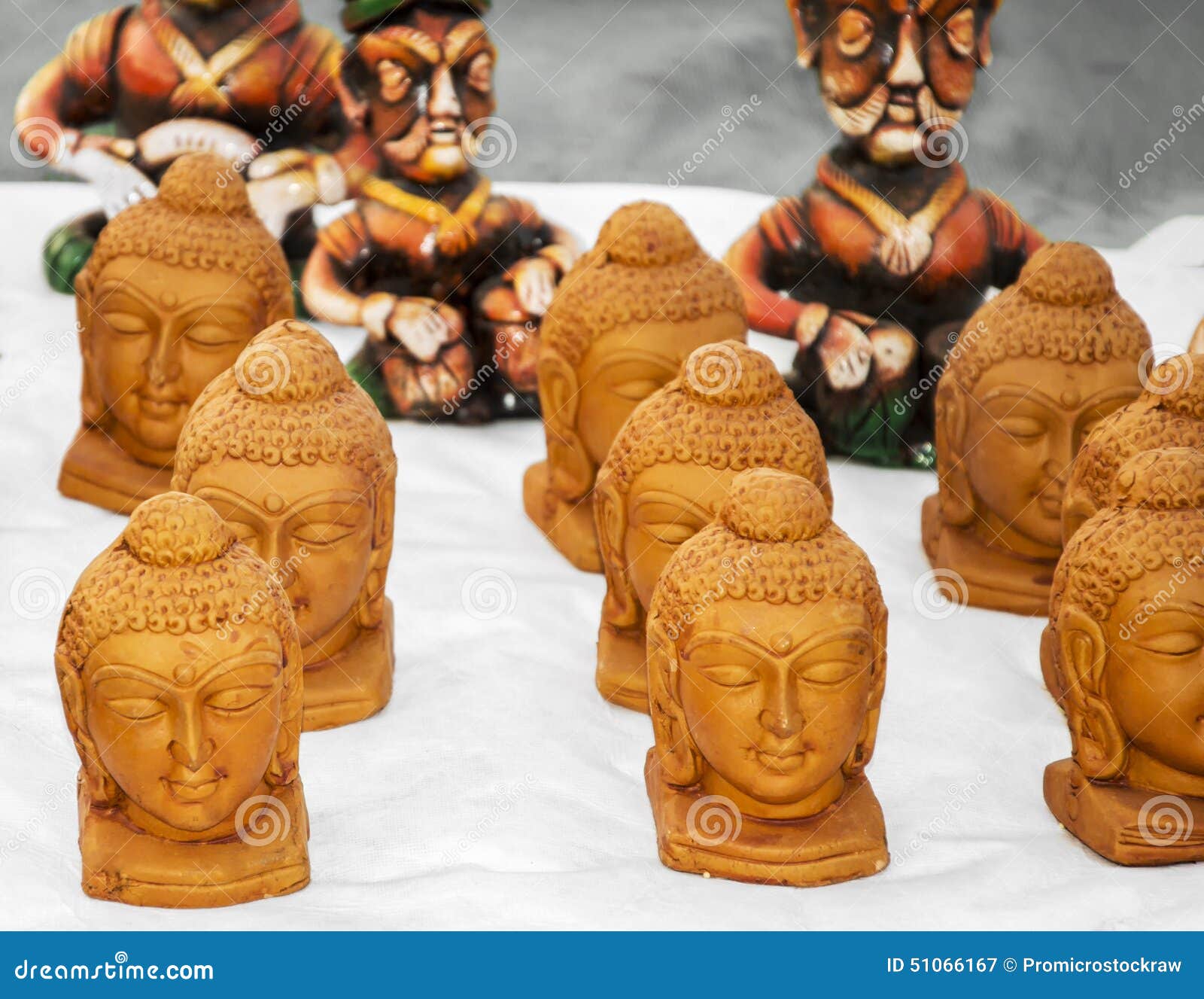 Buddha statues on sale stock image. Image of religious 51066167