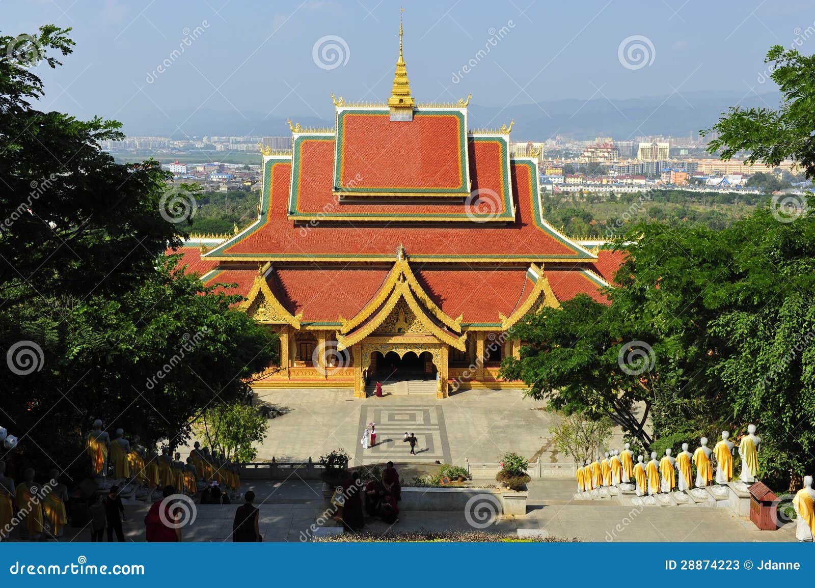 Buddha Temple, China editorial stock photo. Image of dafo - 28874223