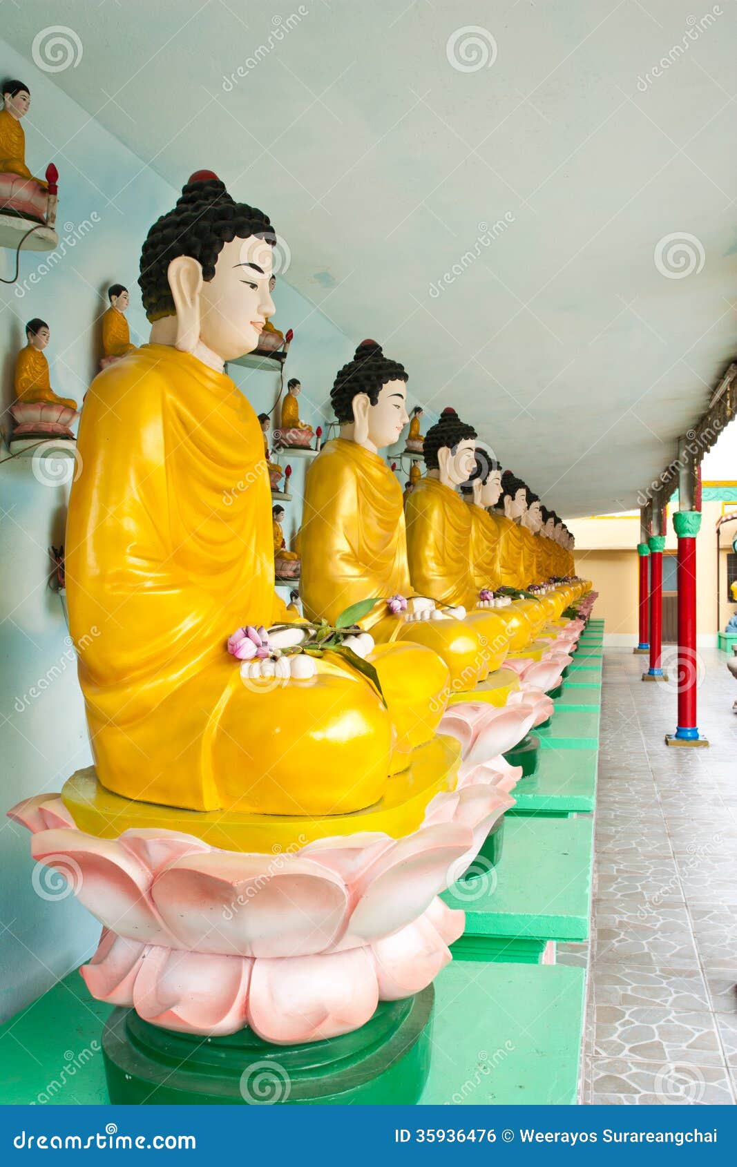 Buddha in Vietnam. stock photo. Image of shrine, asia 35936476