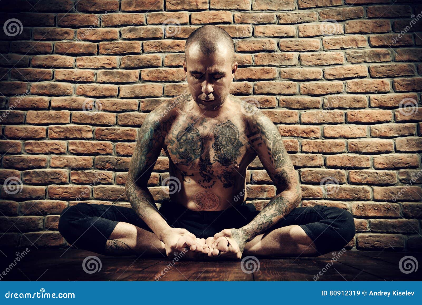 Buddhism yoga stock image. Image of brick, happy, balance 80912319