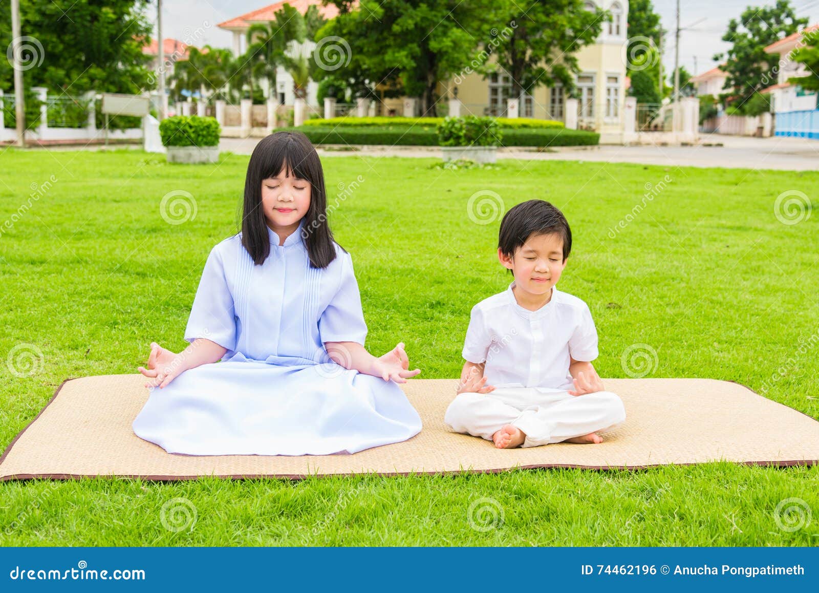 buddhist asian children