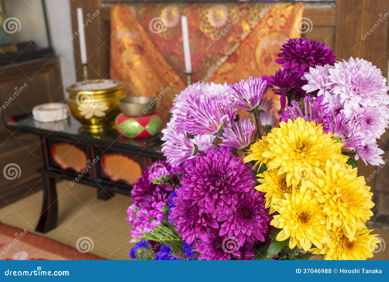 Buddhist flowers stock photo. Image of japan, buddhist 37046988