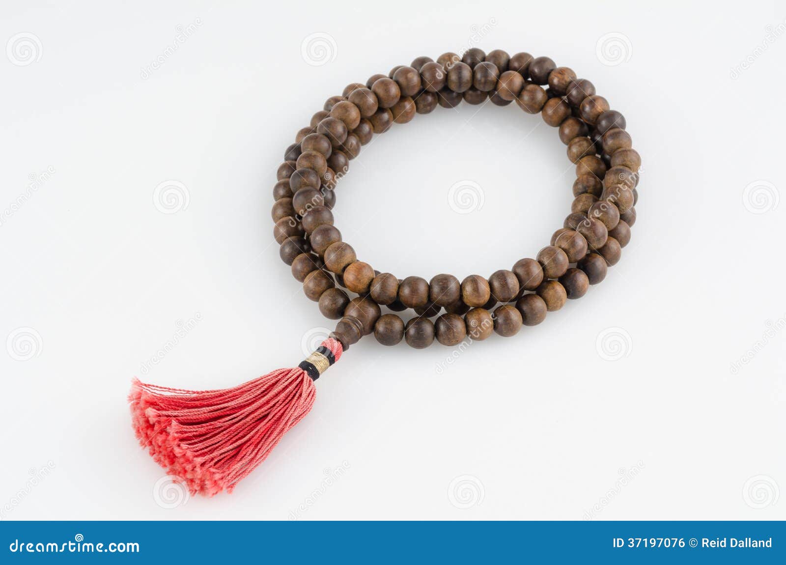 Hindu prayer beads isolated on a white background  CanStock