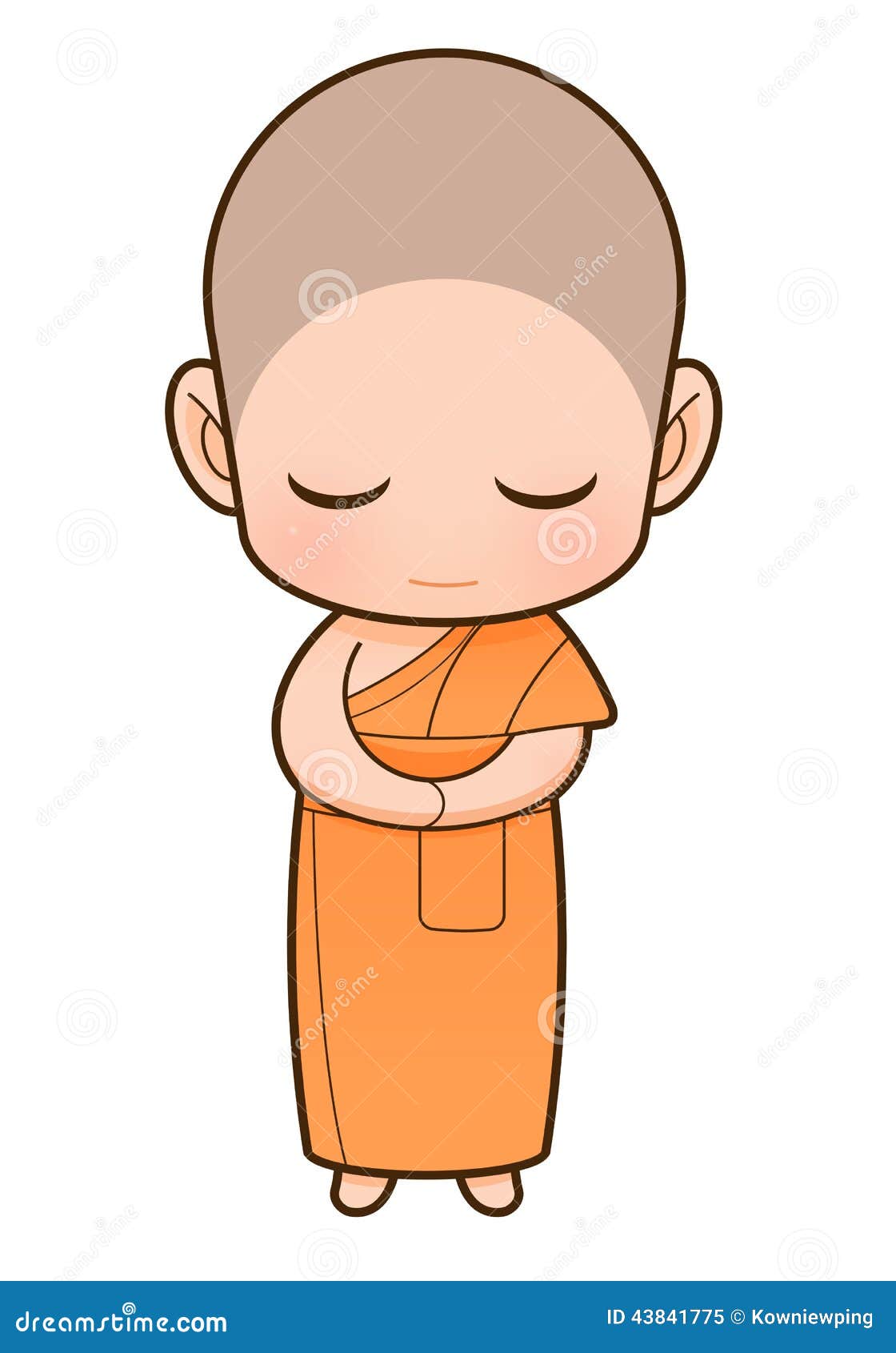 Buddhist Monk cartoon stock illustration. Illustration of meditation - 43841775 Buddhist Monk cartoon stock illustration. Illustration of meditation - 43841775