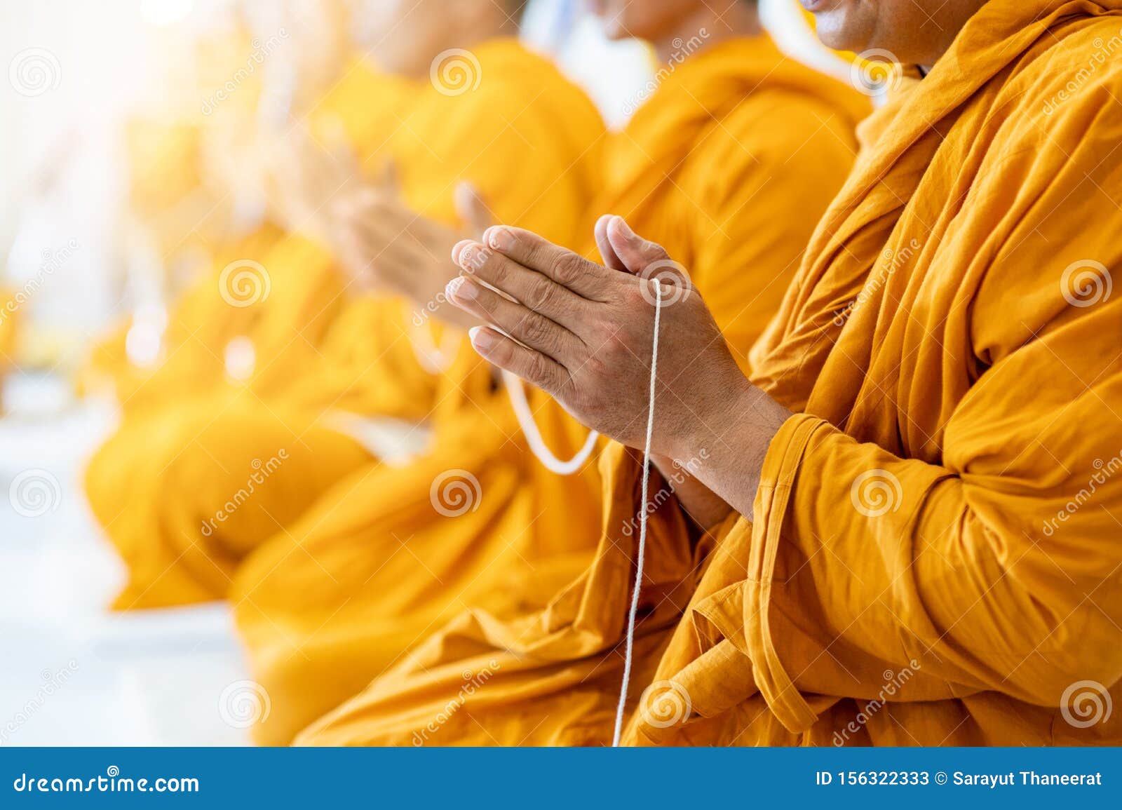 buddhist monks chant buddhist rituals