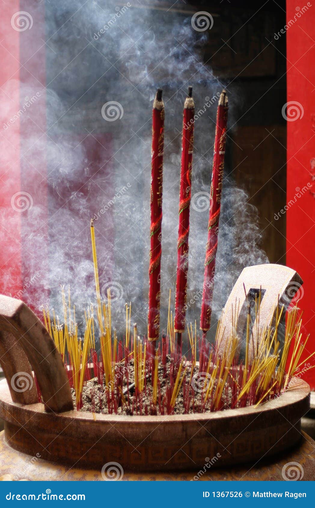 Buddhist Prayer Sticks stock photo. Image of worship, buddhism 1367526