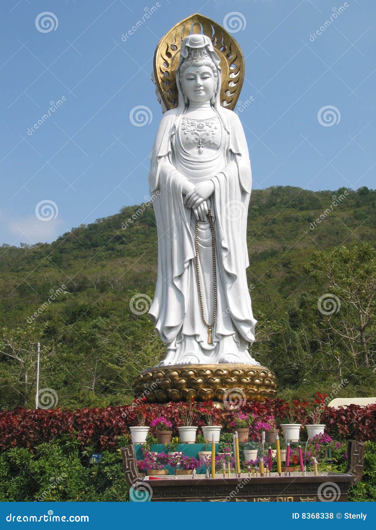 buddhist statue, hainan, china