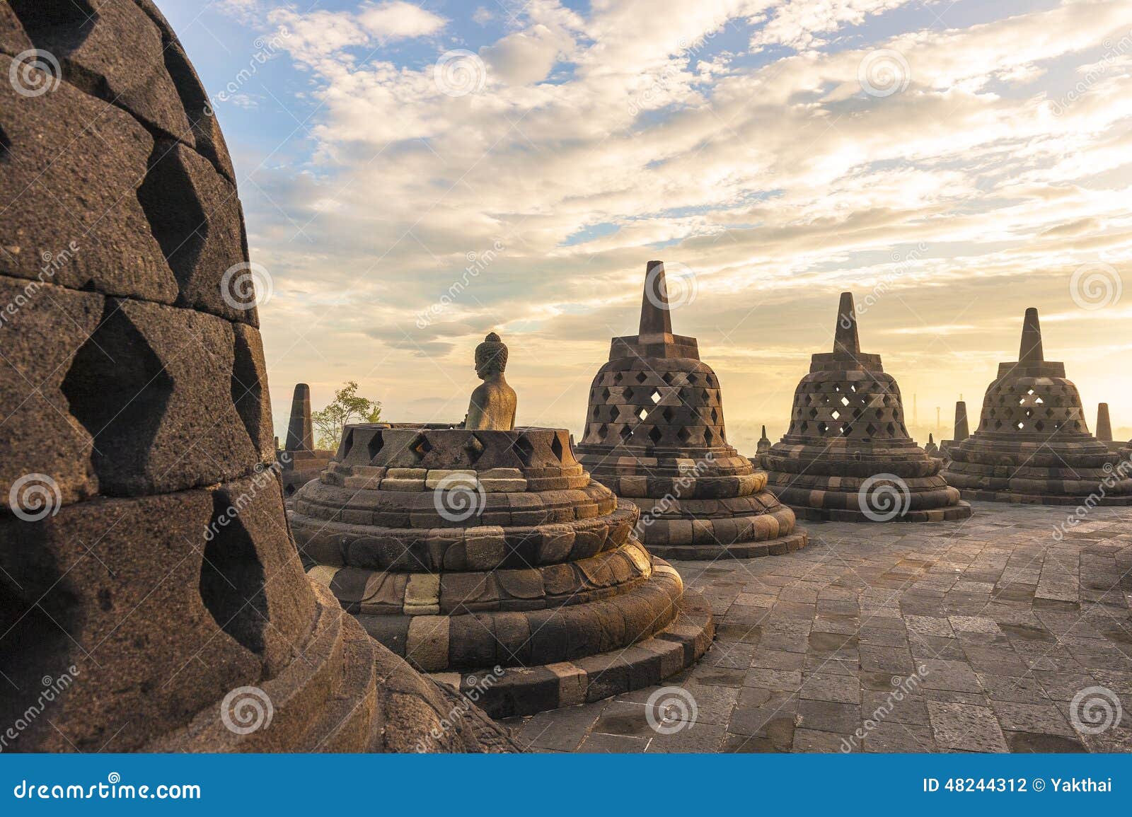 buddist temple borobudur