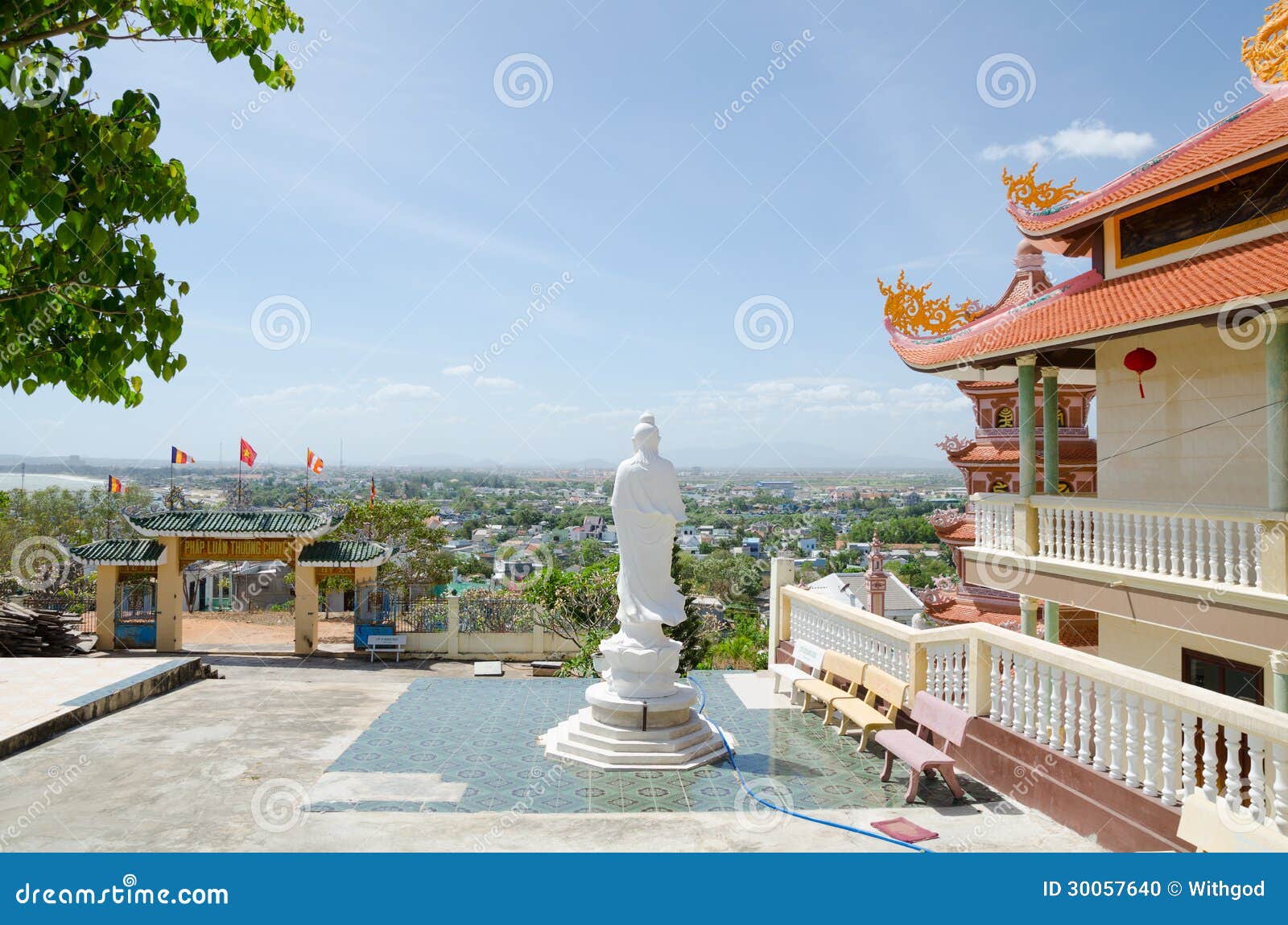 Buddyjska świątynia w Wietnam. Buddyjska świątynia w Phan Thiet, Południowy Wietnam