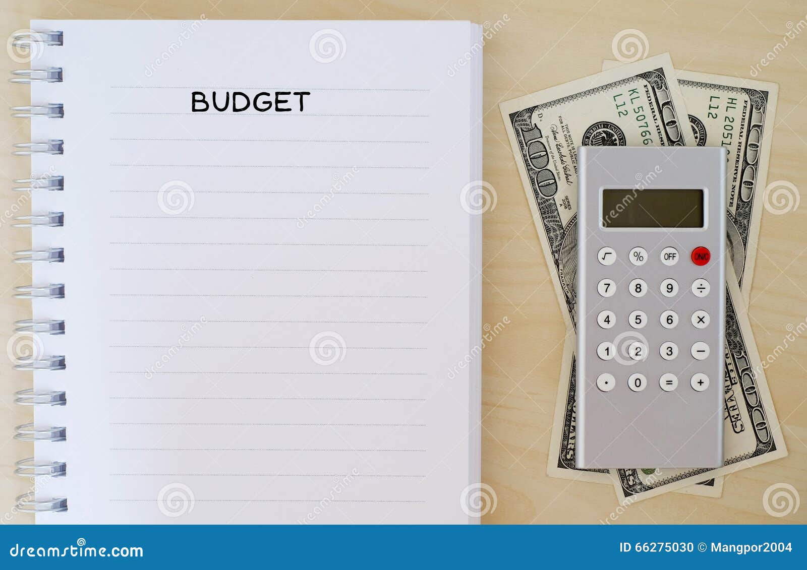 Budget Background, Financial Concept Stock Photo Image of dollar
