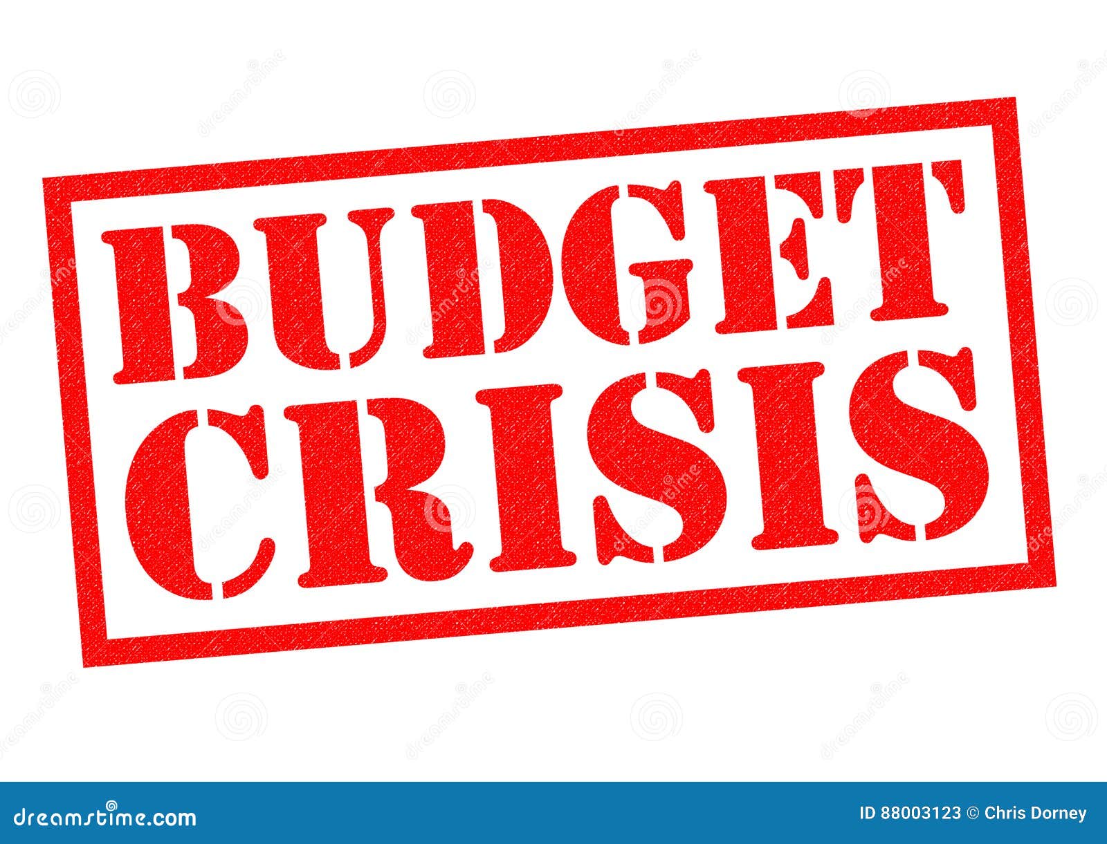BUDGET CRISIS stock illustration. Illustration of illustrative 88003123