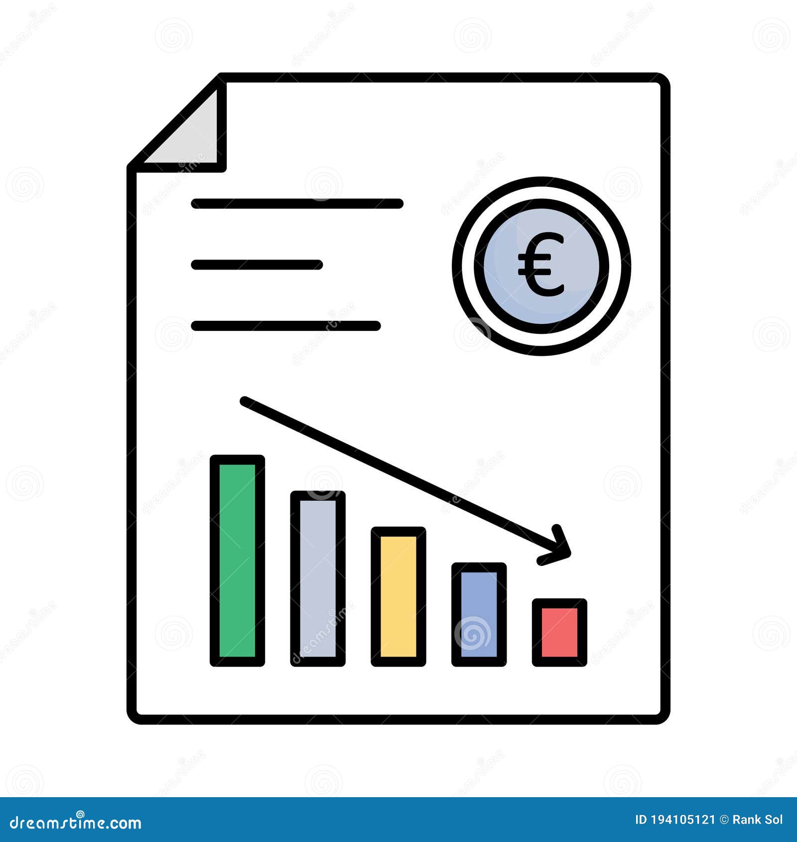 budget fill inside  icon which can easily modify or edit