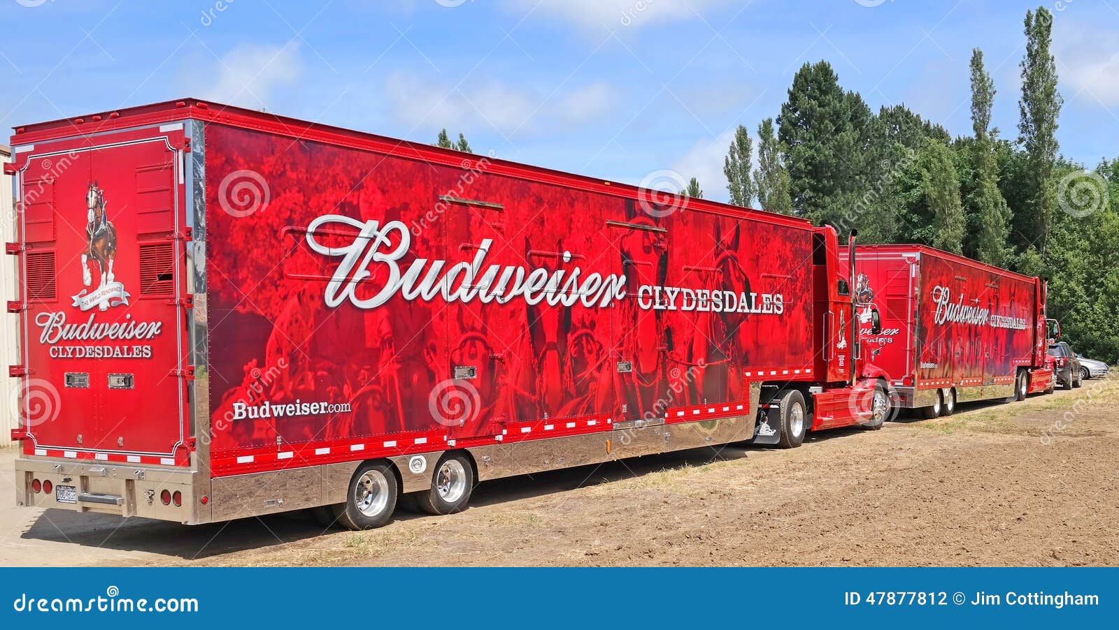 Budweiser Semi Truck