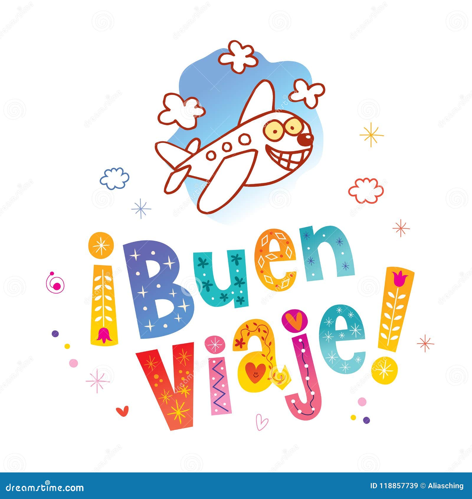 buen viaje - have a nice trip in spanish