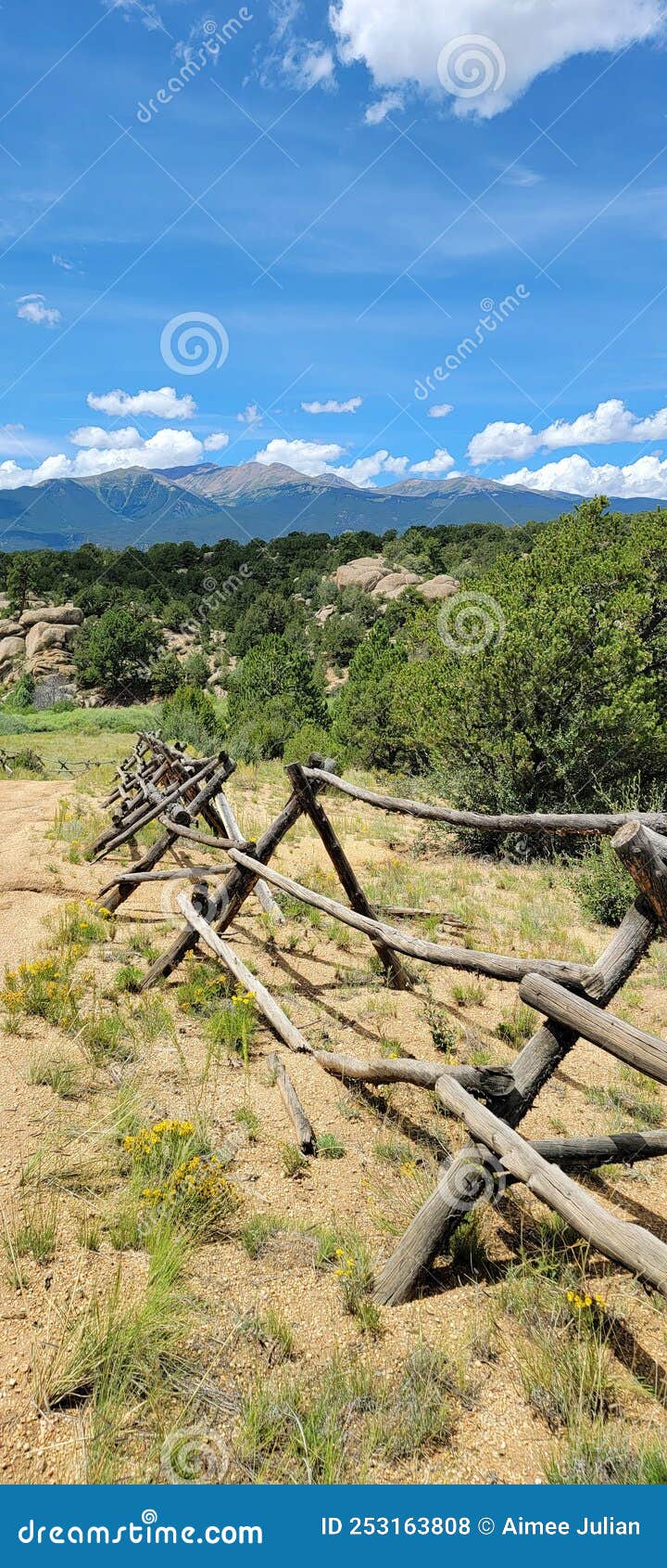Buena Vista, CO TraIL Riding Stock Photo Image of nature, vista
