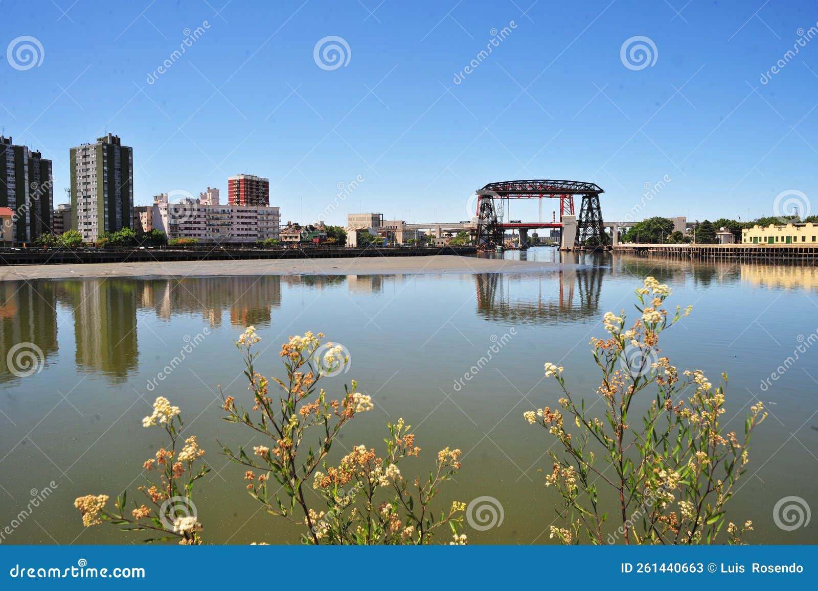 buenos aires argentina old nicolas avellaneda steel bridge across riachuelo in la boca, buenos aires argentina