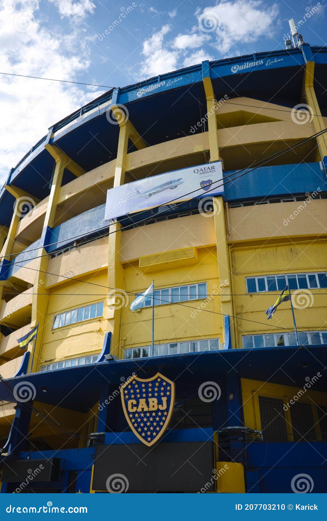 La Bombonera Arena Home Stadium of Boca Juniors Football Club Editorial  Image - Image of juniors, sport: 207703210