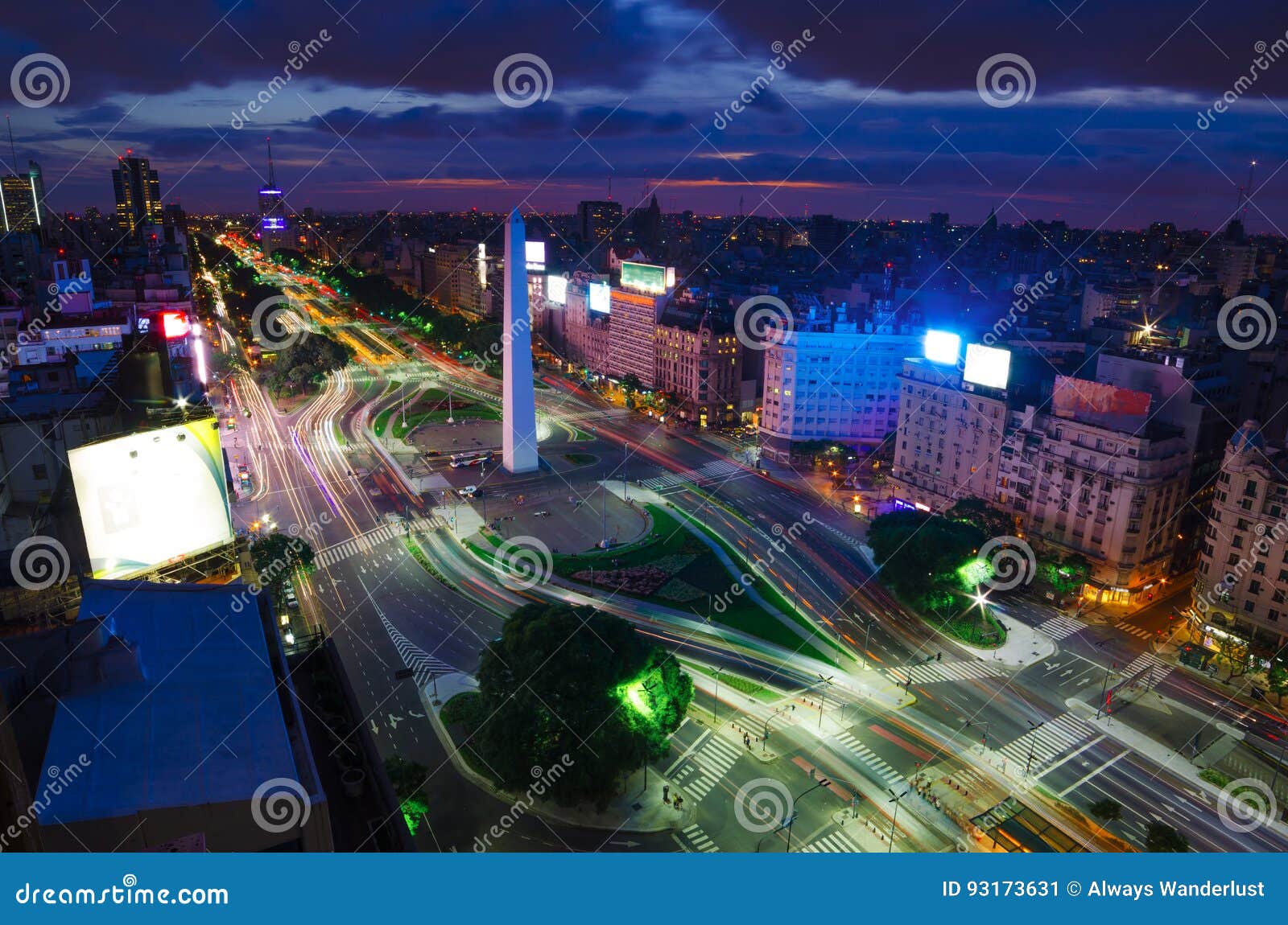 buenos aires at night