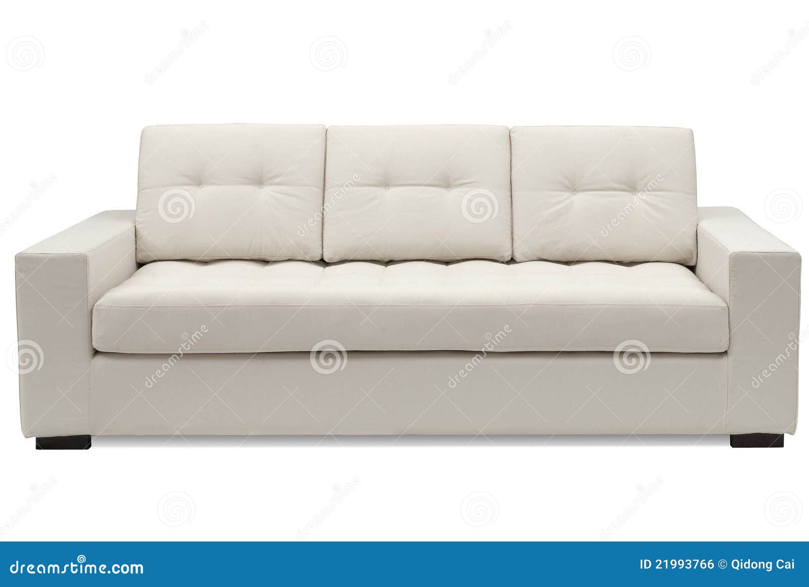 buff sofa