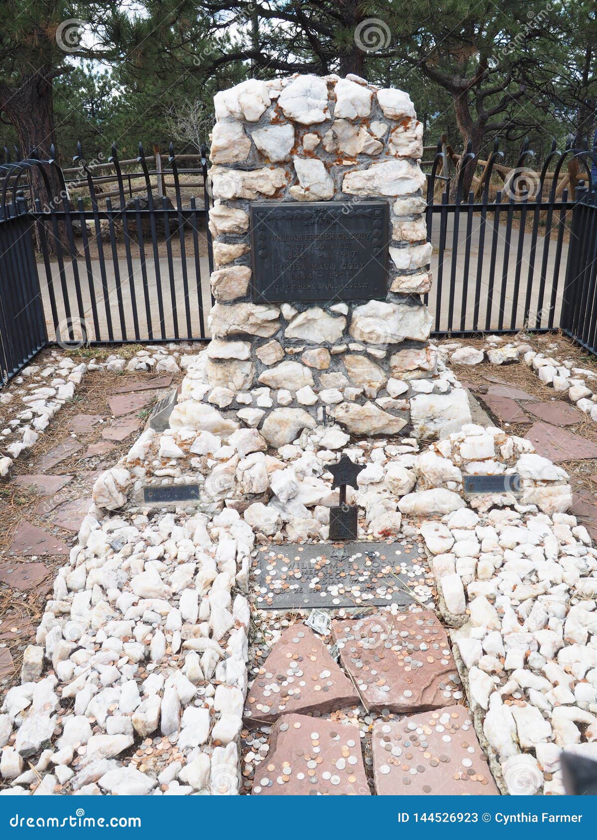 picture Wild Bill Hickok Grave Colorado dreamstime com