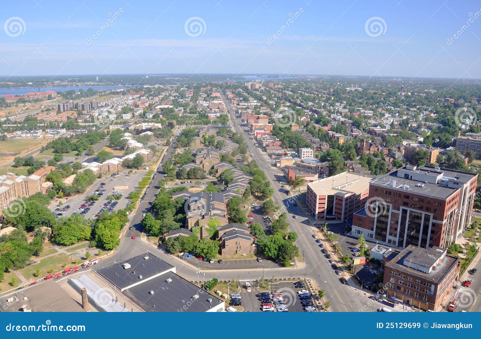 læbe Bane Rafflesia Arnoldi Buffalo City from City Hall, New York, USA Stock Image - Image of tourism,  tall: 25129699