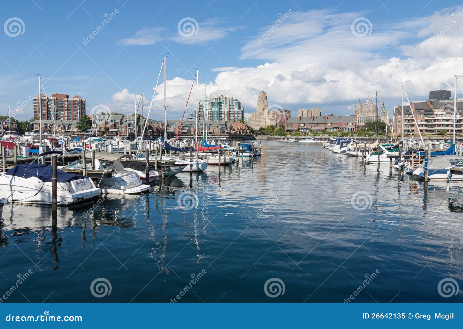 Buffalo Harbor Editorial Image Image 26642135