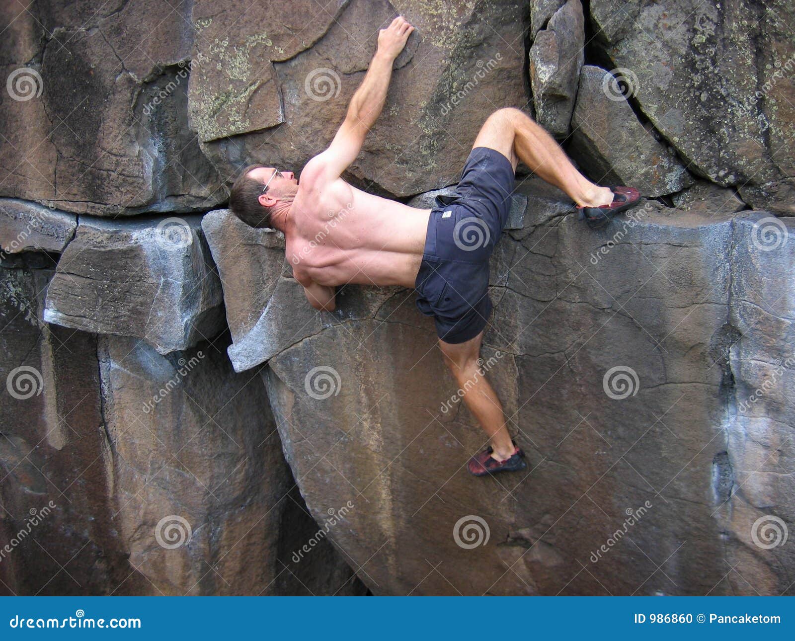 Buffalo Park Bouldering stock photo. Image of bouldering 986860