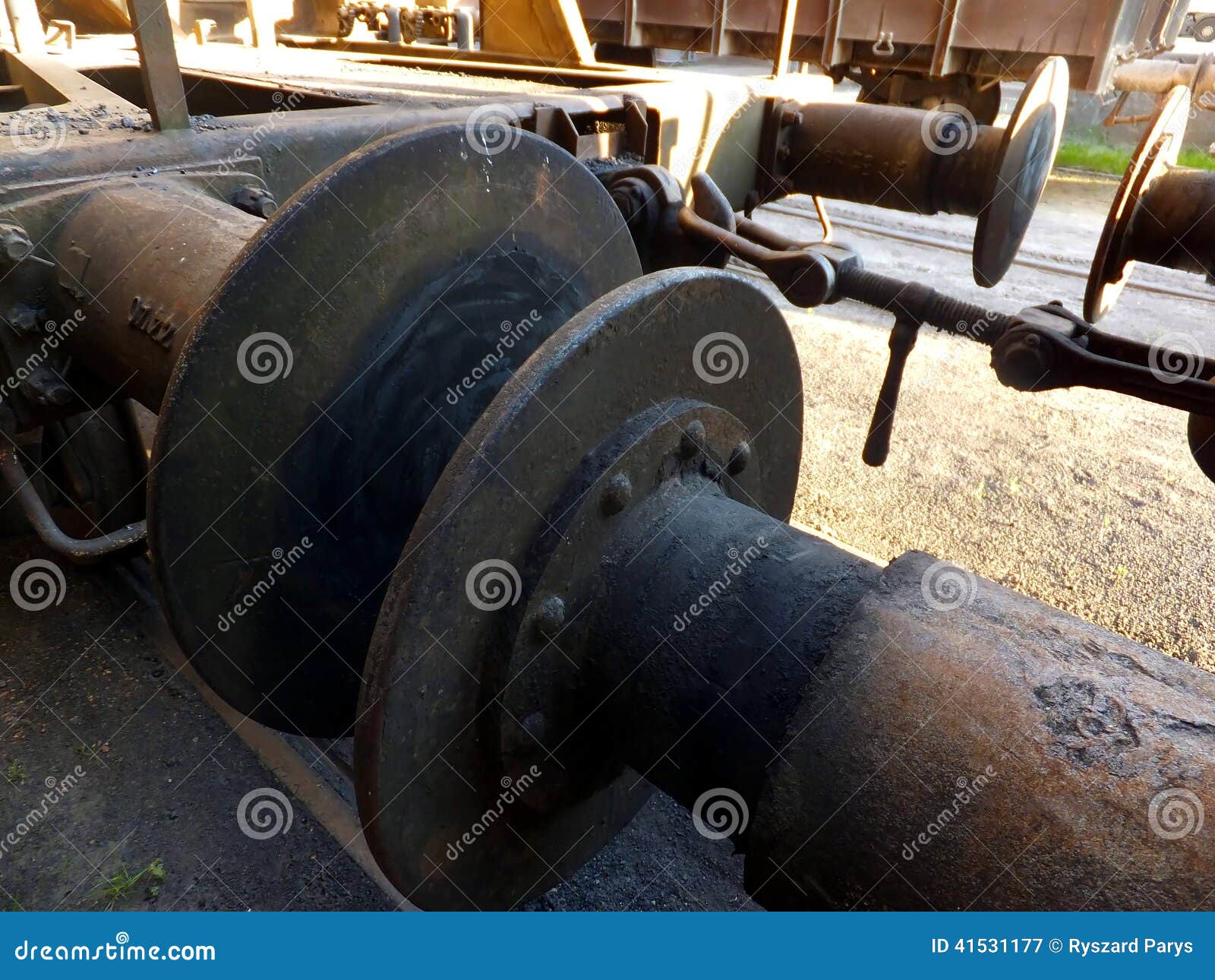 Buffer In A Railway Carriage RoyaltyFree Stock Photography 41531177