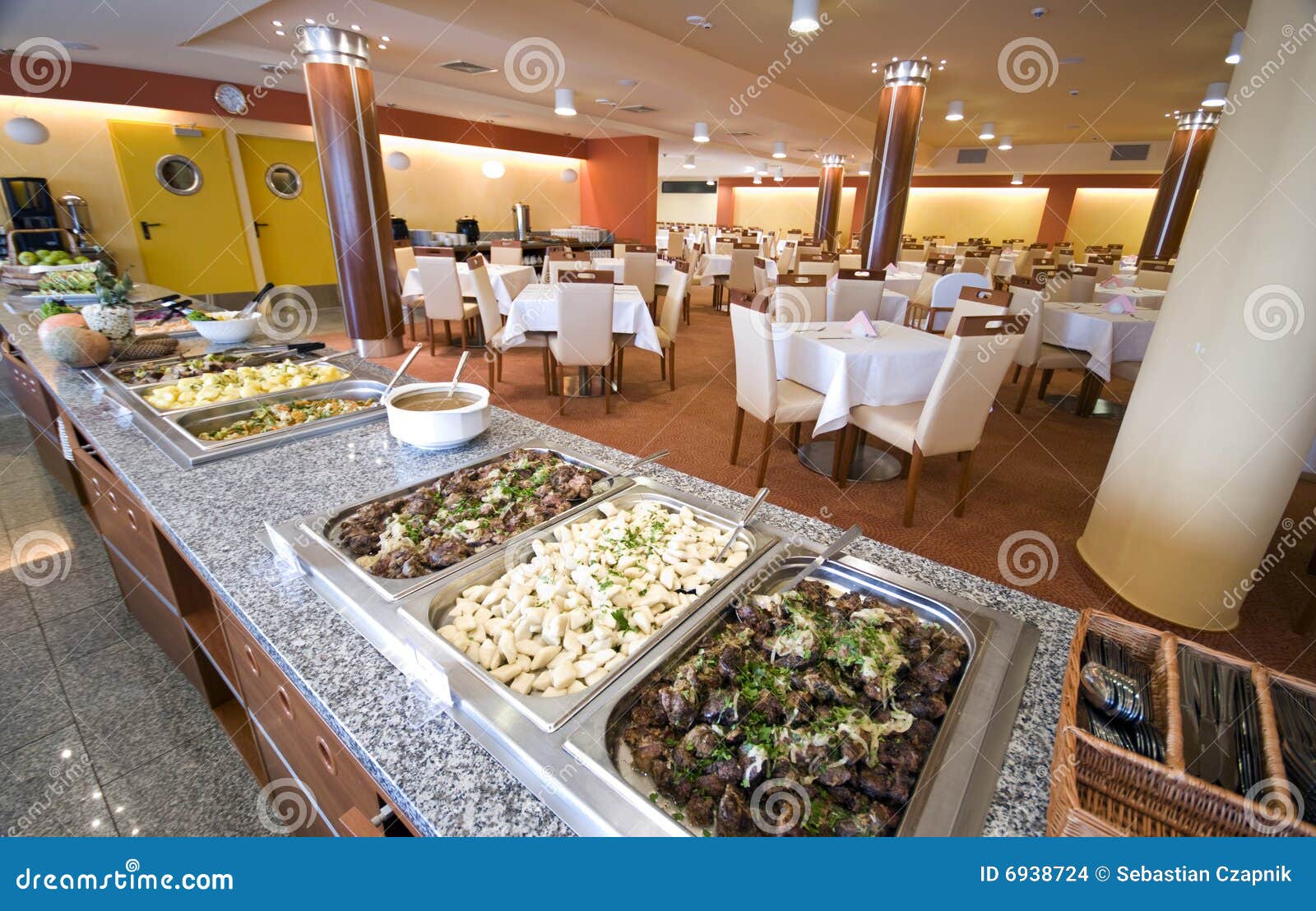 Buffet In Hotel Dining Room Stock Images Image 6938724 Buffet In Hotel Dining Room Stock Images Image 6938724