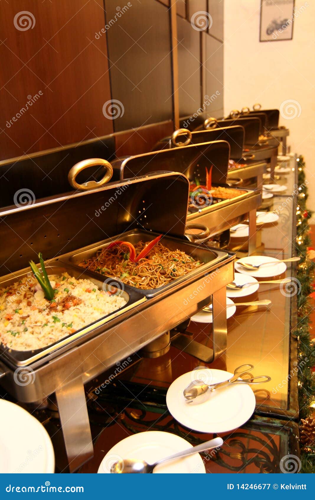 Buffet Restaurant at Hotel stock image. Image of hotel - 14246677