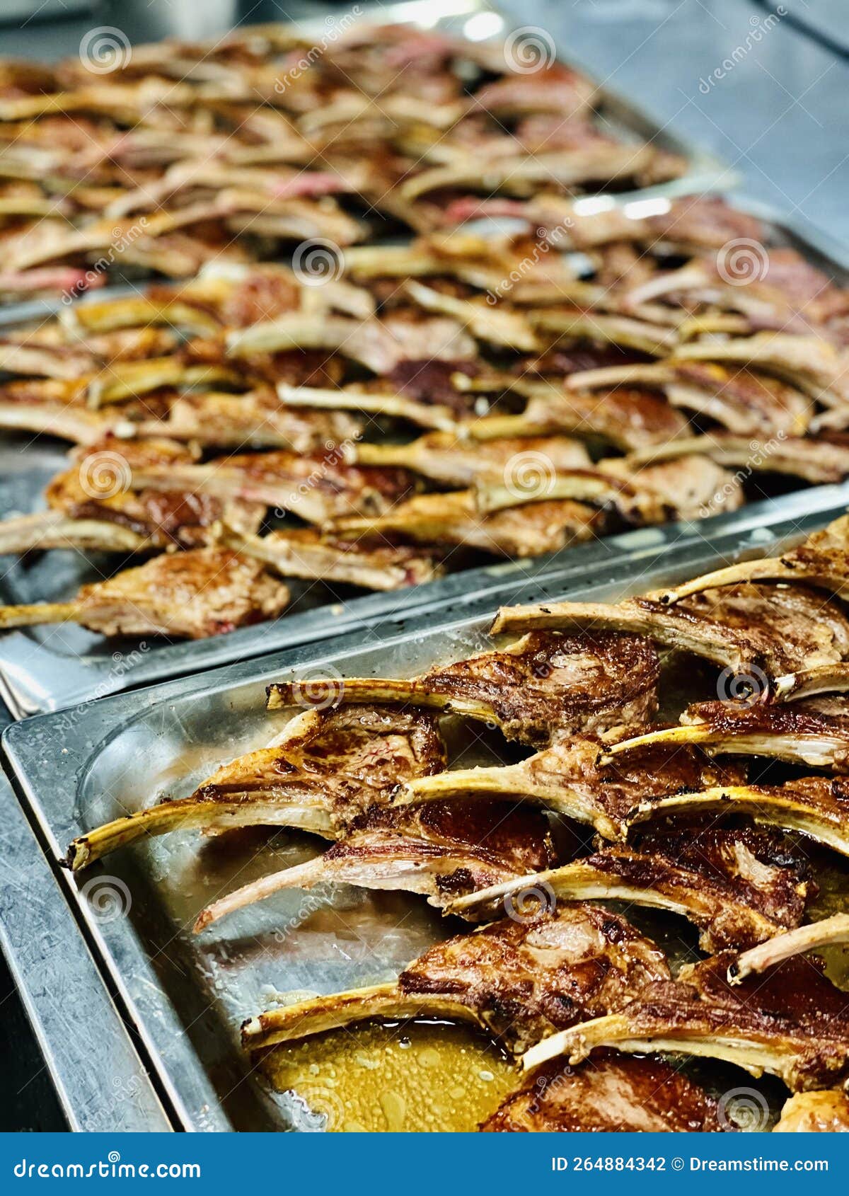 Roasted Lamb stock photo. Image of roasred, roasted 264884342