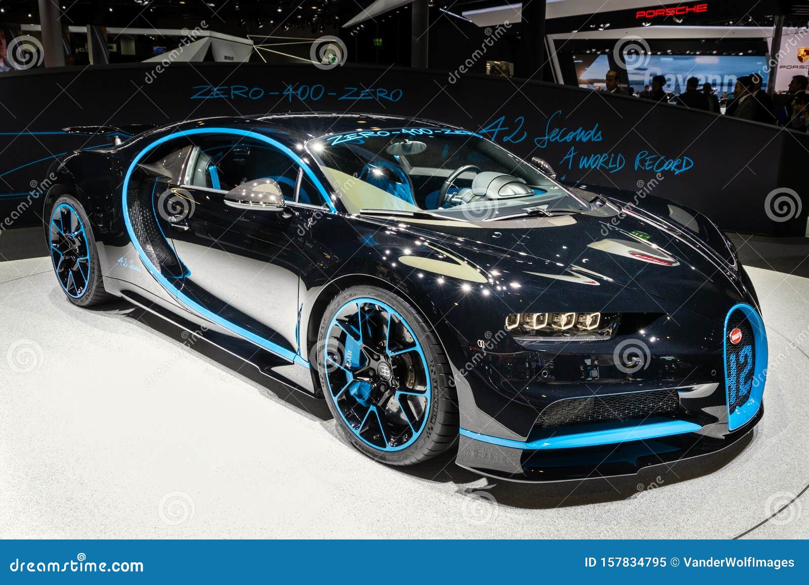 Kwijting gebruiker Emuleren Bugatti Chiron 42 Seconds Edition Sports Car Editorial Image - Image of  show, edition: 157834795