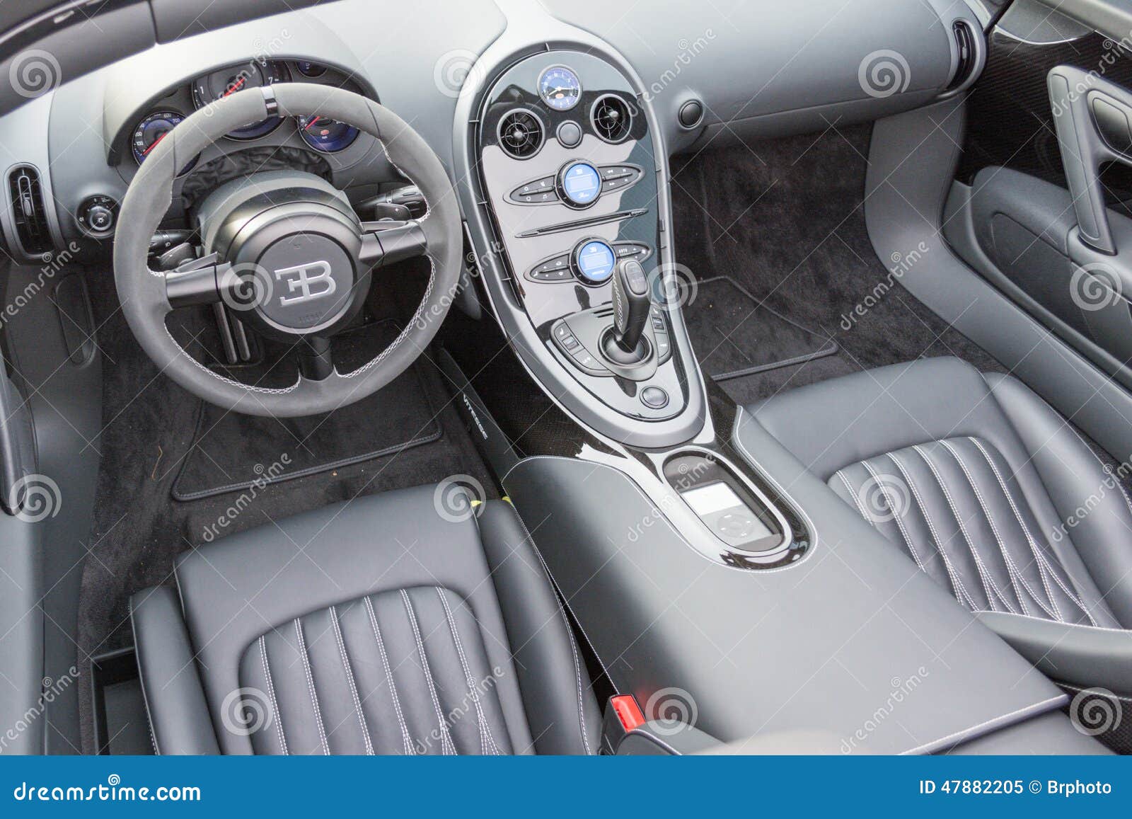Bugatti Veyron Interior On Display Editorial Image Image