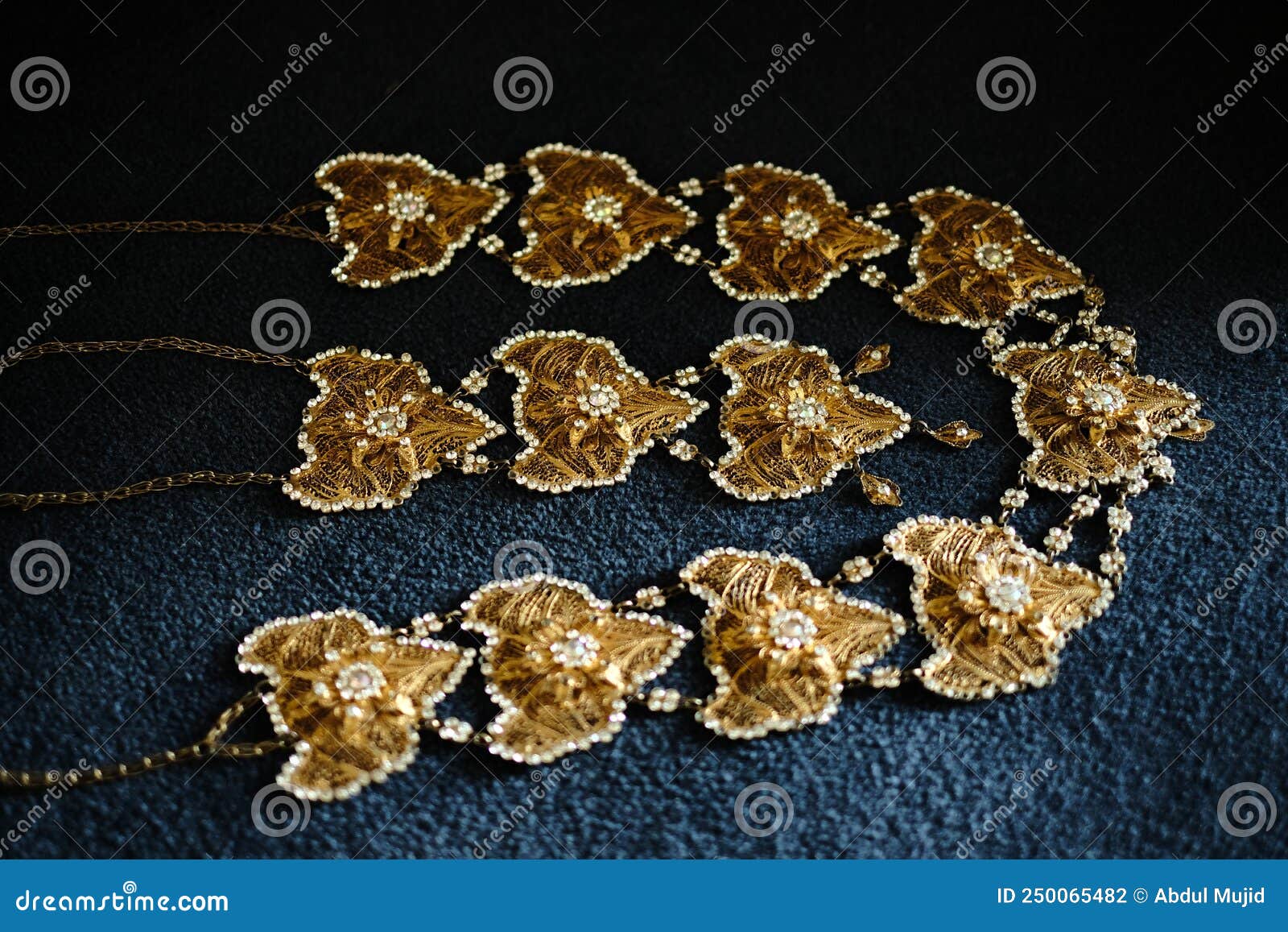 Bugis necklace accessories stock photo. Image of brown 250065482