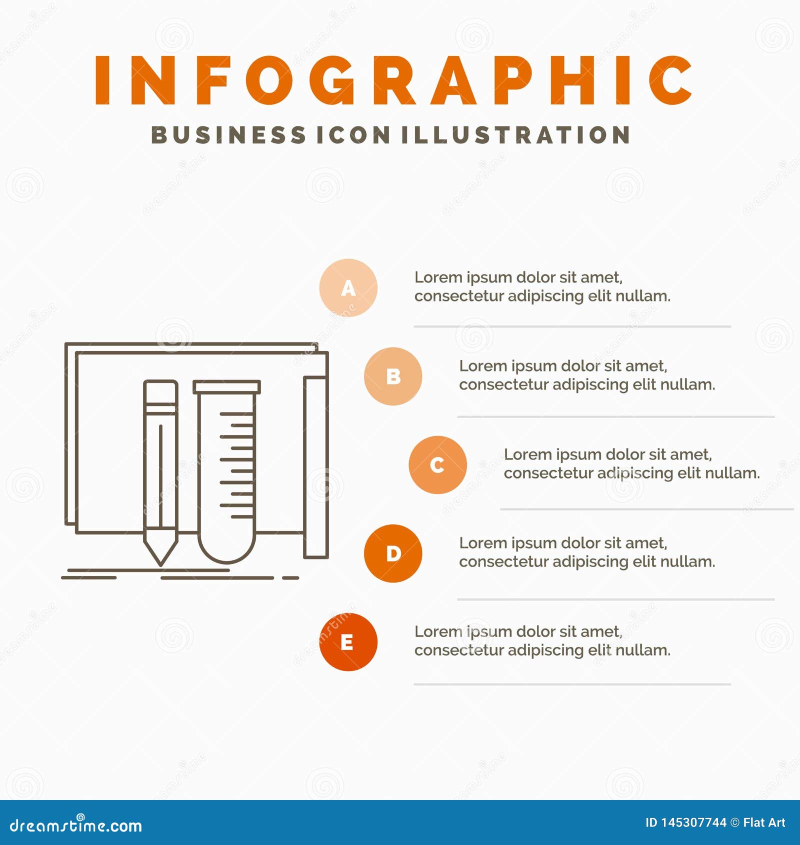 build, equipment, fab, lab, tools infographics template for website and presentation. line gray icon with orange infographic style