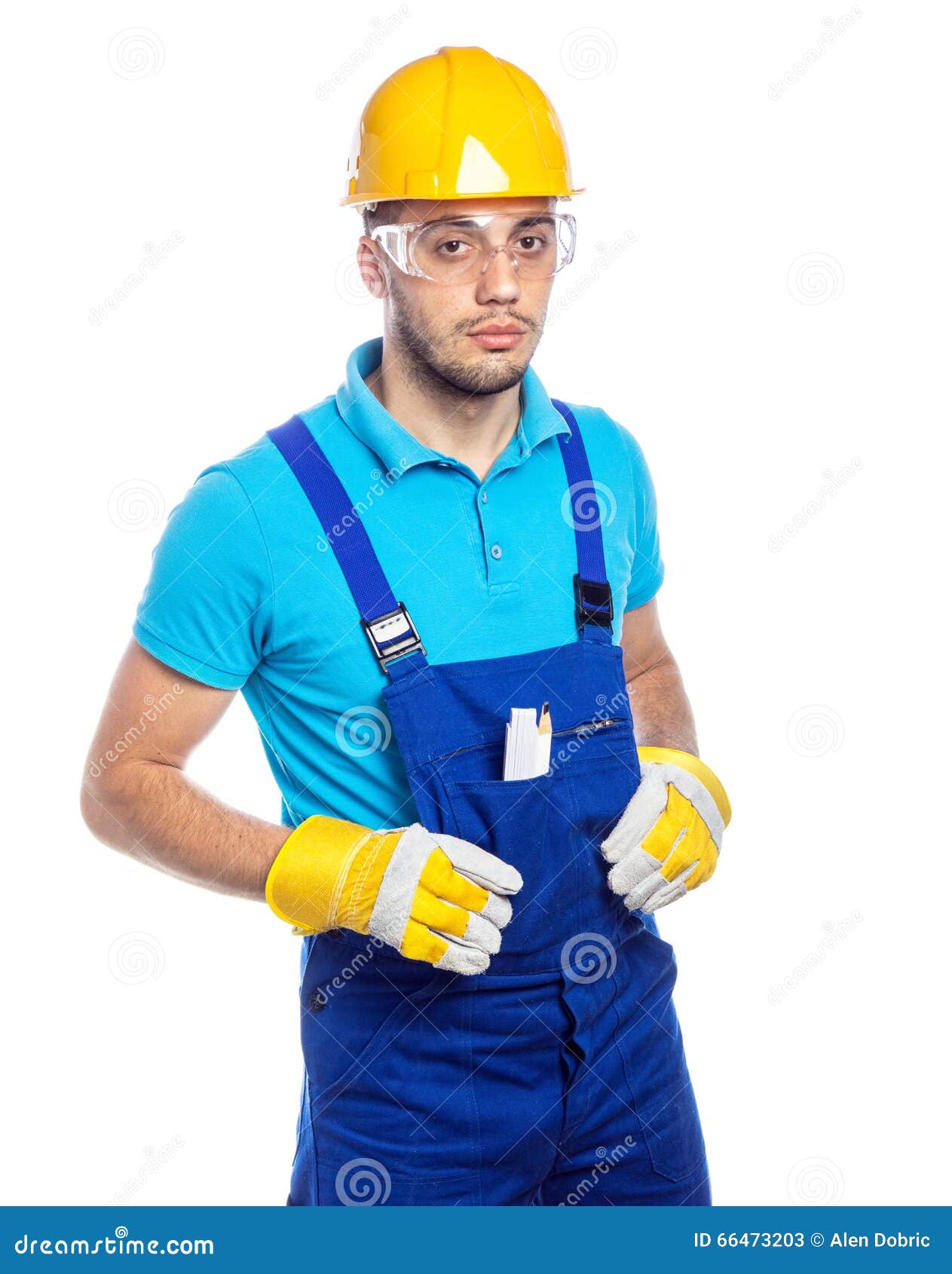 Builder - Construction Worker Stock Image - Image of adult, gloves