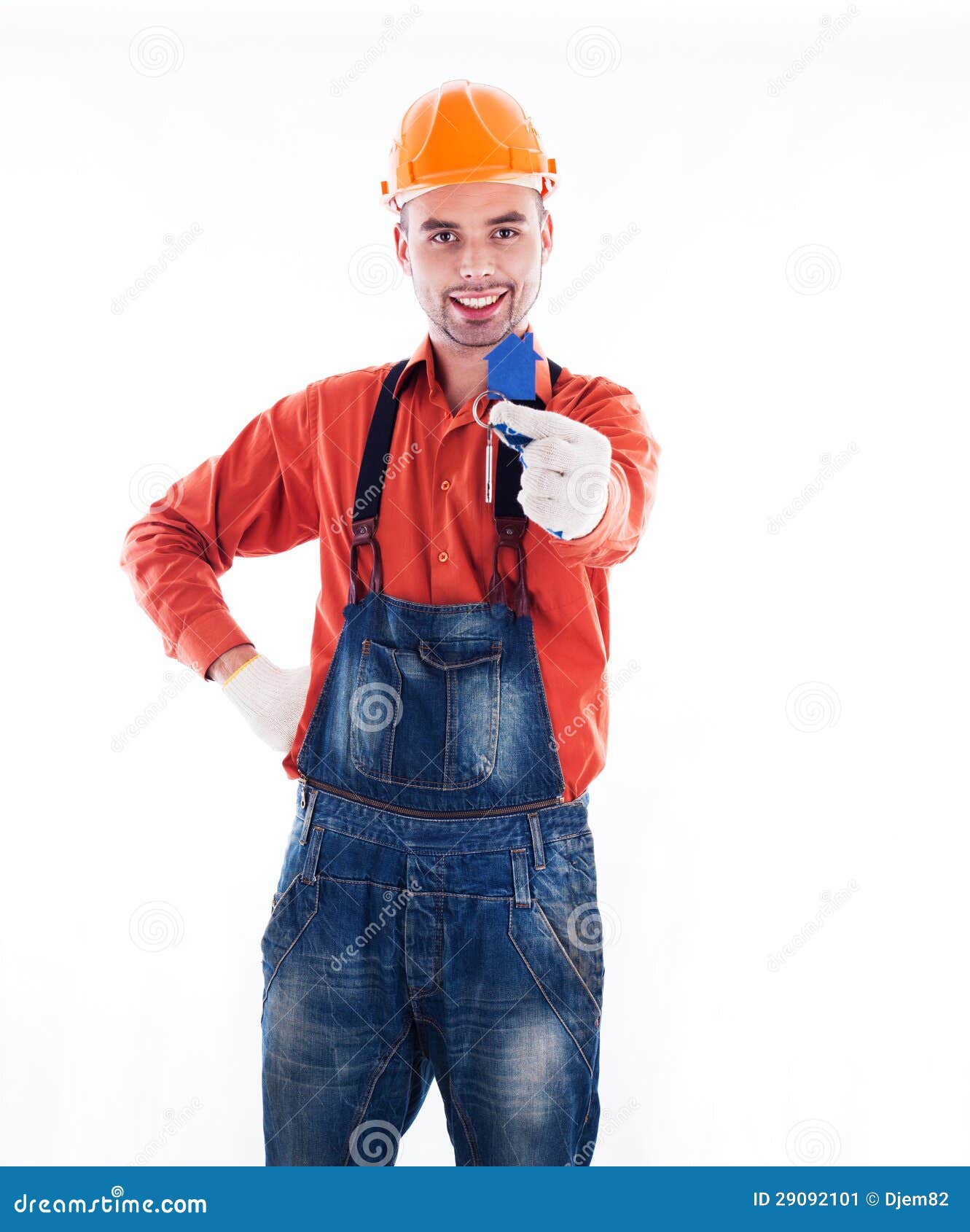 A Builder Man Stock Photo, Picture and Royalty Free Image. Image