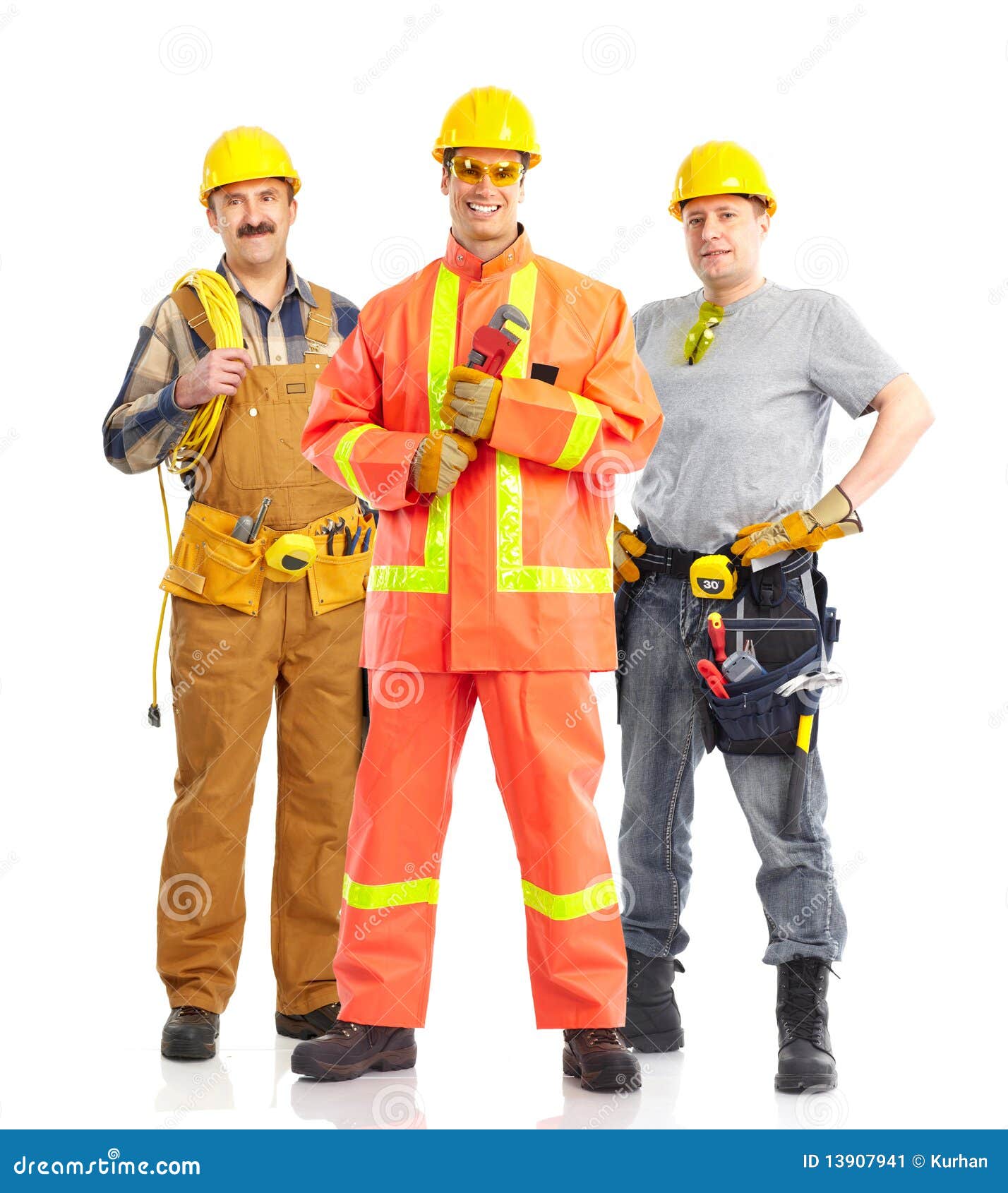 Builders stock image. Image of isolated, manufacture 13907941