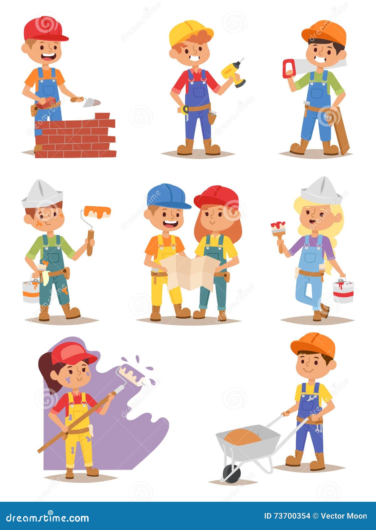 Construction Kids Stock Illustrations – 10,692 Construction Kids Stock  Illustrations, Vectors & Clipart - Dreamstime