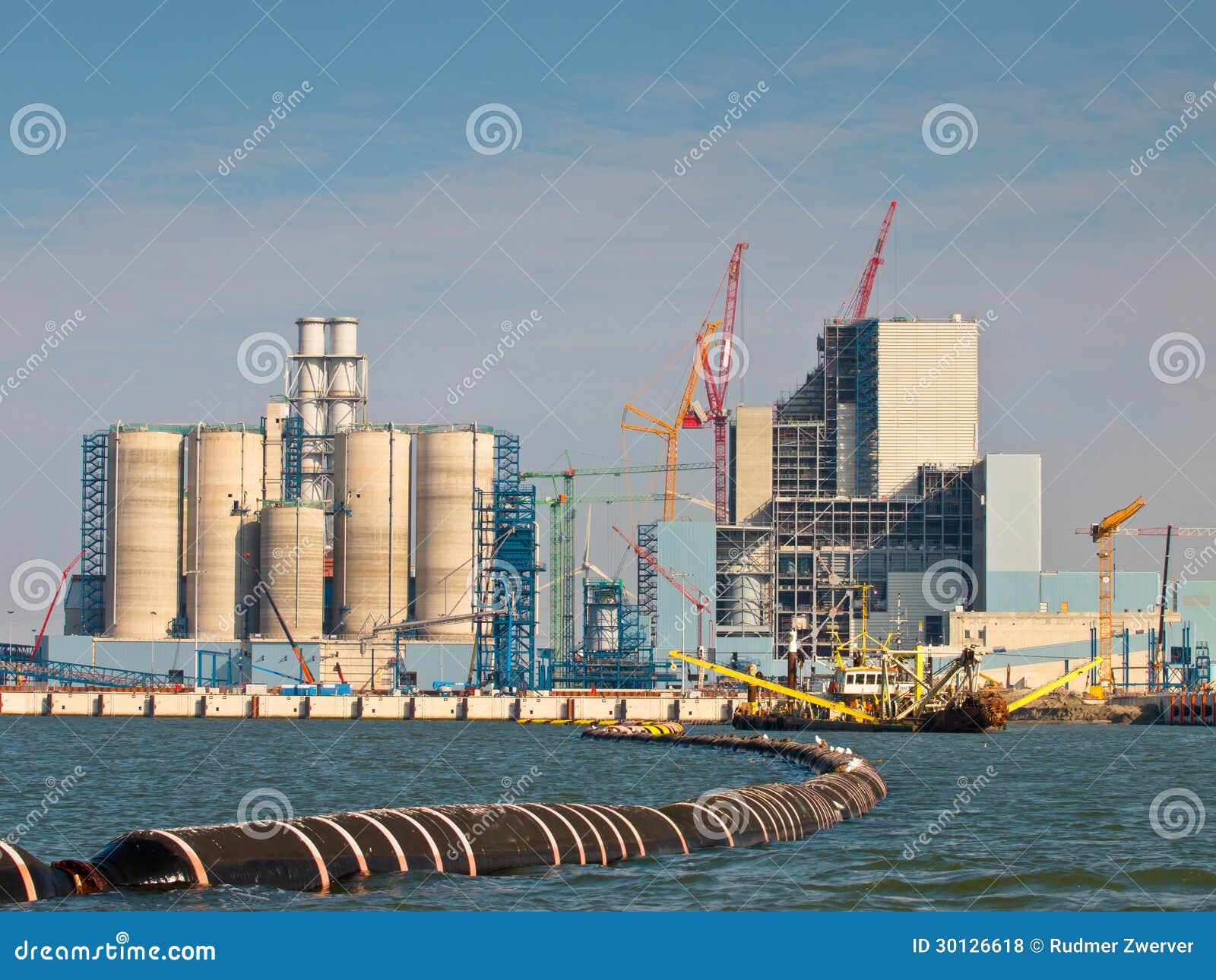 New Coal Power Plant Being Built Stock Photo - Image of architecture