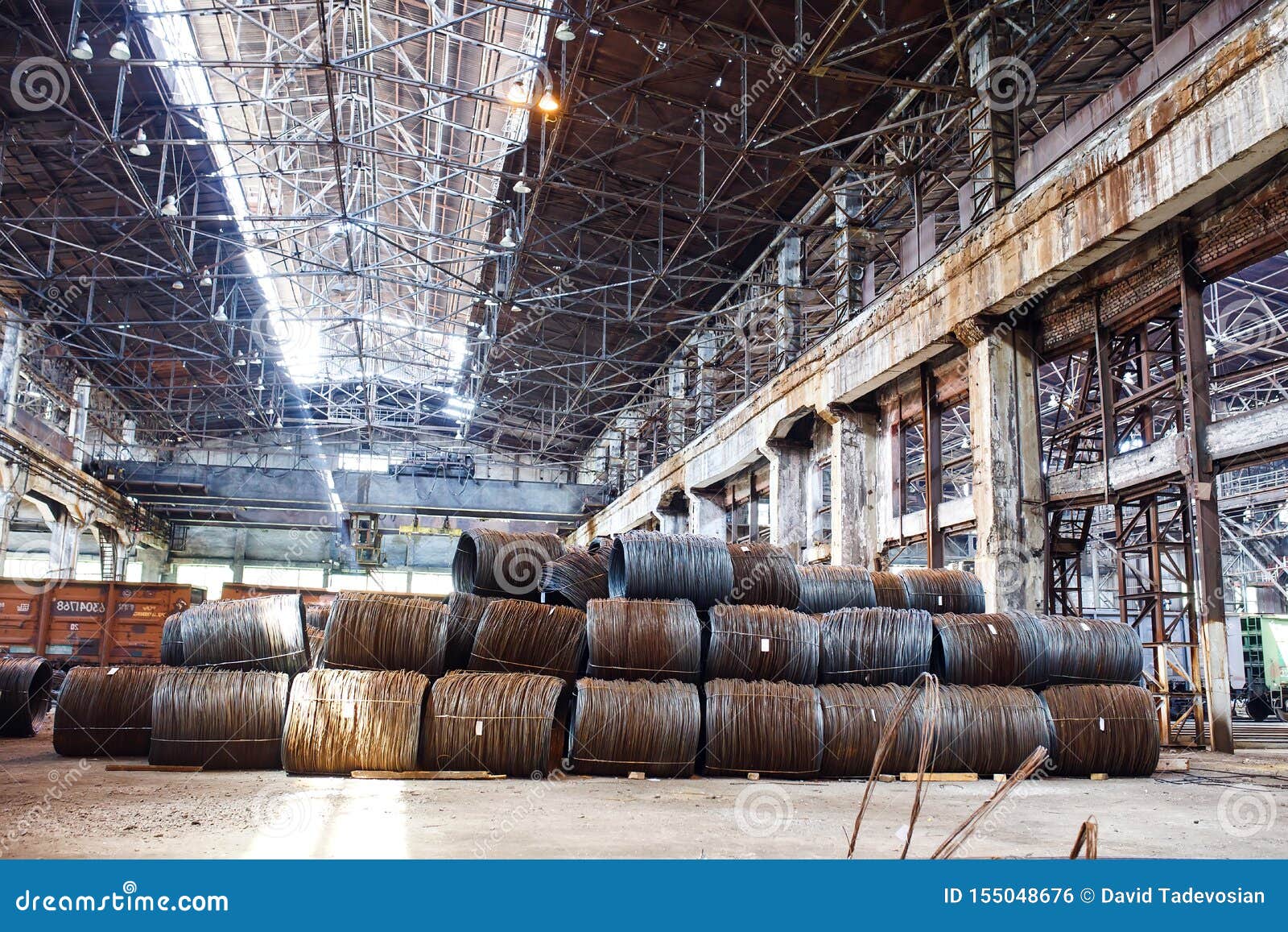 Building Armature are Located in the Warehouse of Metallurgical