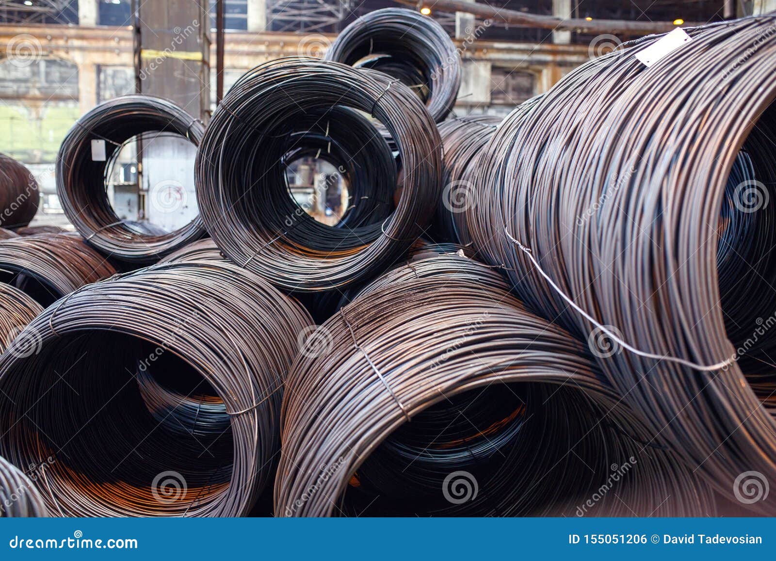 Building Armature are Located in the Warehouse of Metallurgical