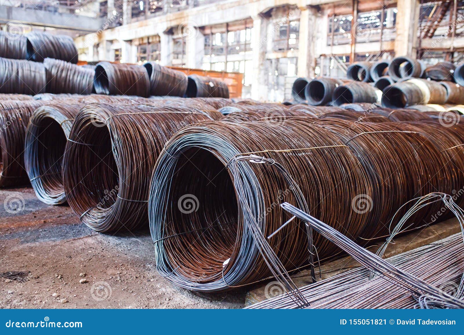 Building Armature are Located in the Warehouse of Metallurgical