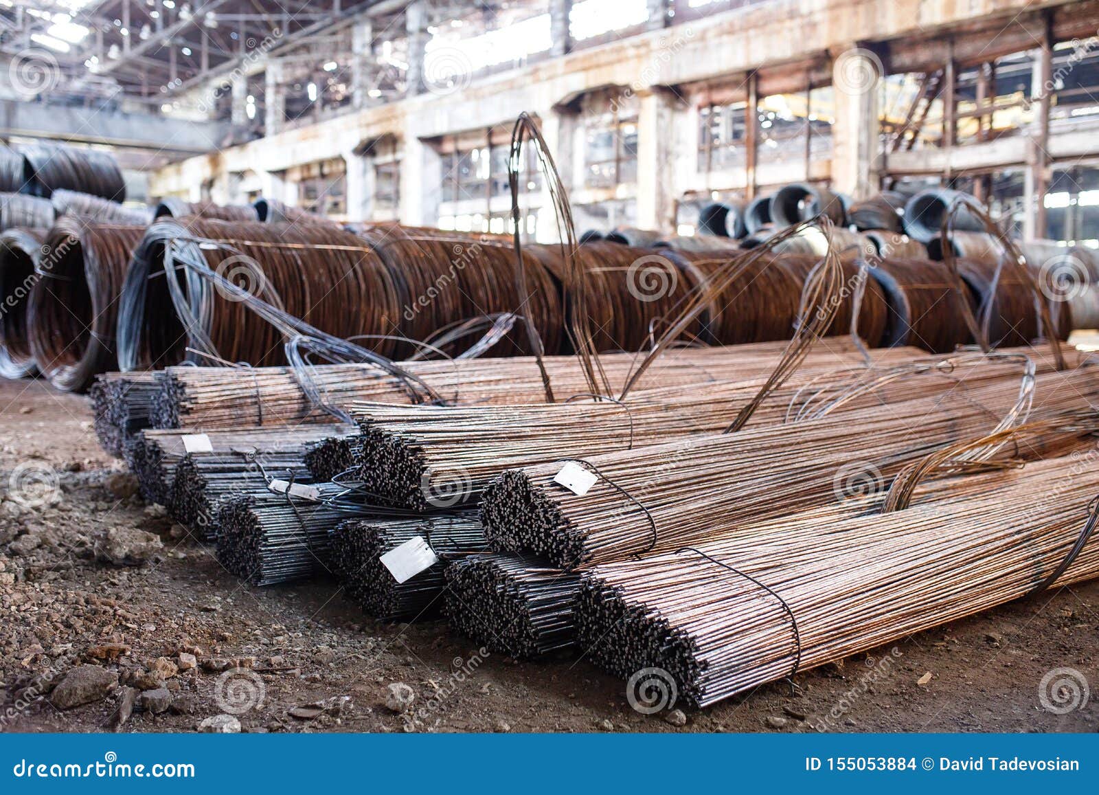 Building Armature are Located in the Warehouse of Metallurgical