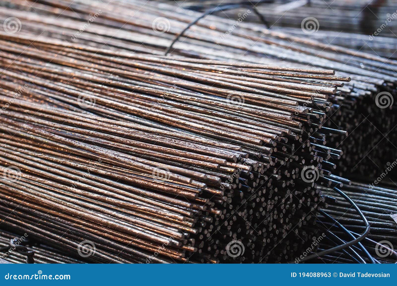 Building Armature are Located in the Warehouse of Metallurgical