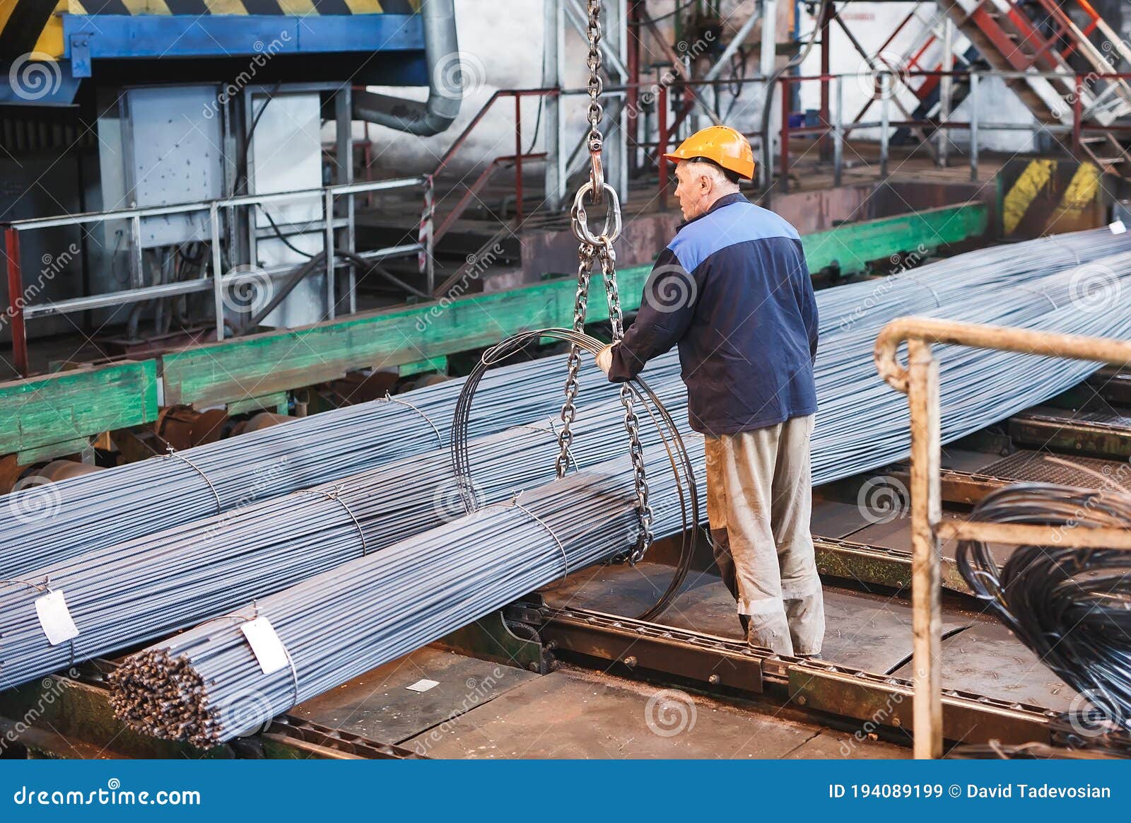 Building Armature are Located in the Warehouse of Metallurgical