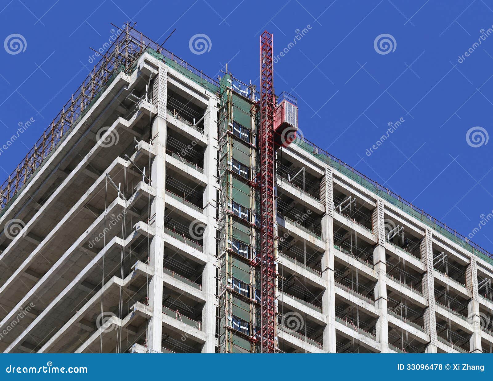 Building Concrete Structure Stock Photo - Image of place, structure