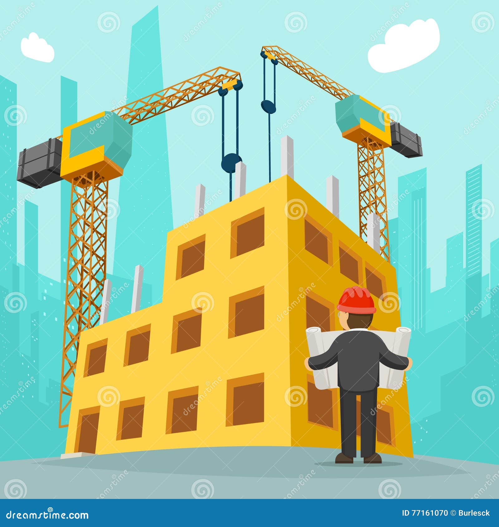 Building Structure Vector