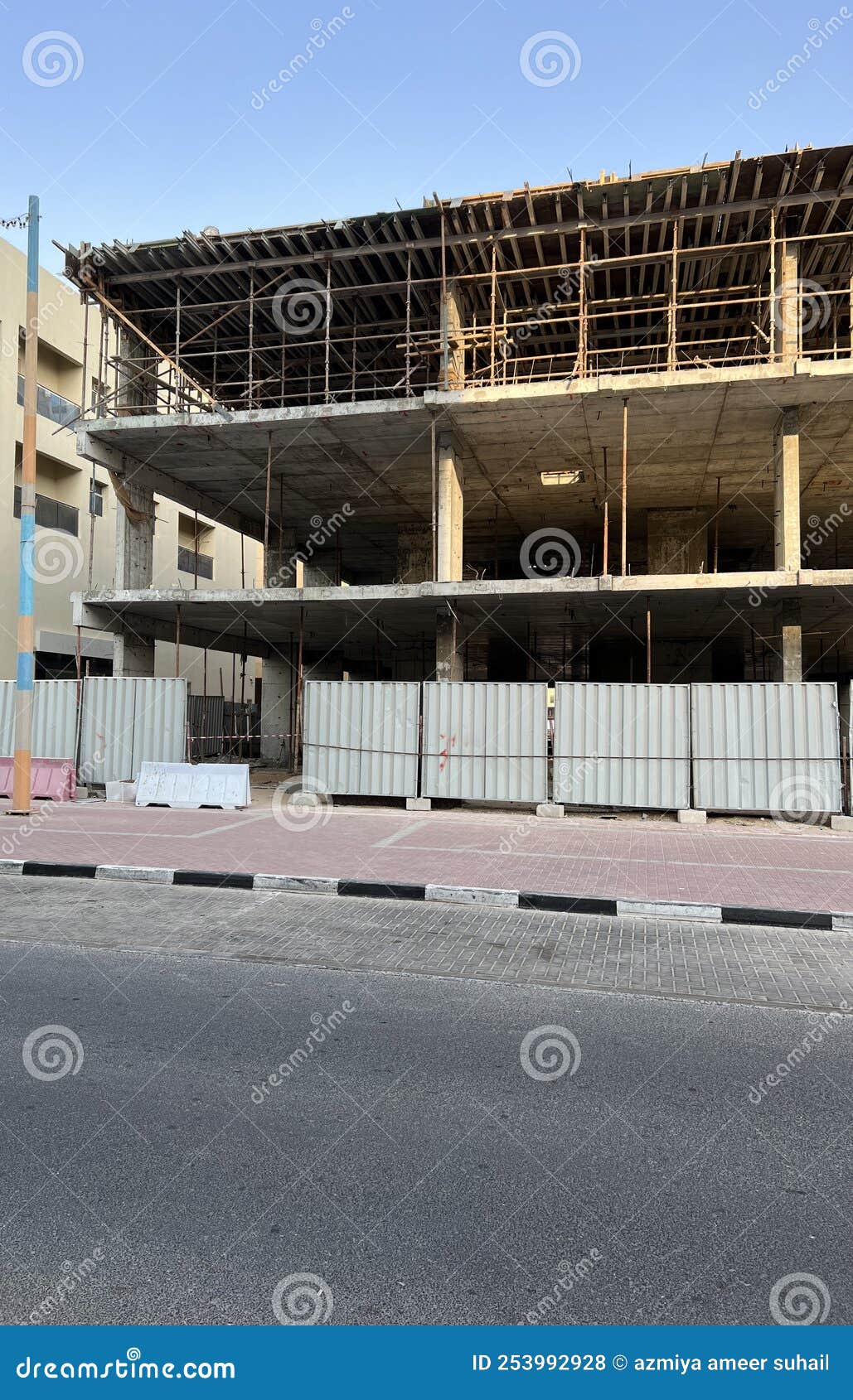 Building Construction Progress Stock Photo Image of unfinished