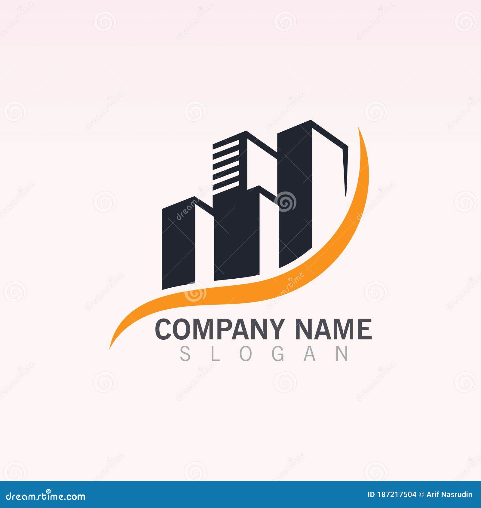 House home property contraction logo design vector template. • wall  stickers logotype, initial, font | myloview.com